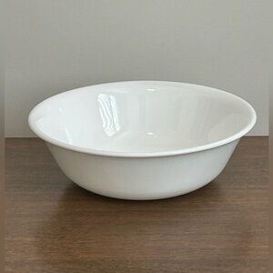1 CORELLE WINTER FROST WHITE SOUP CEREAL REPLACEMENT BOWL 6 1/8" USA!
